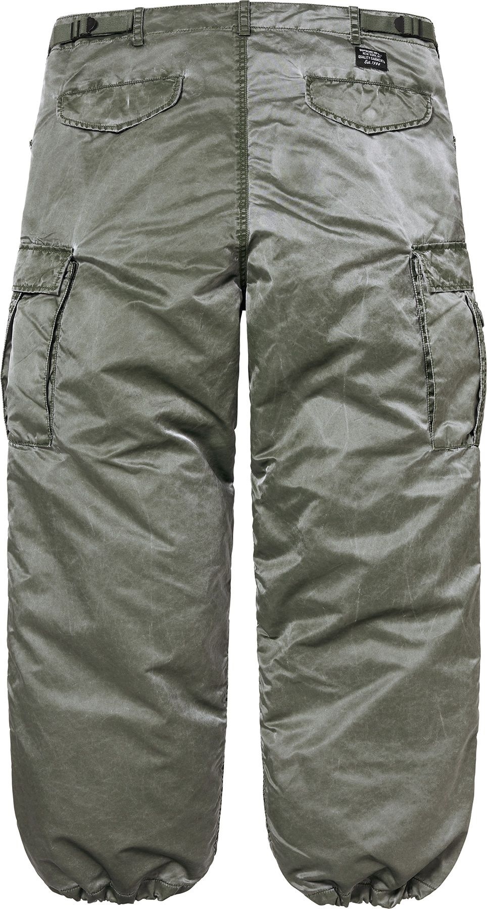 Washed Flight Satin Cargo Pant view 8